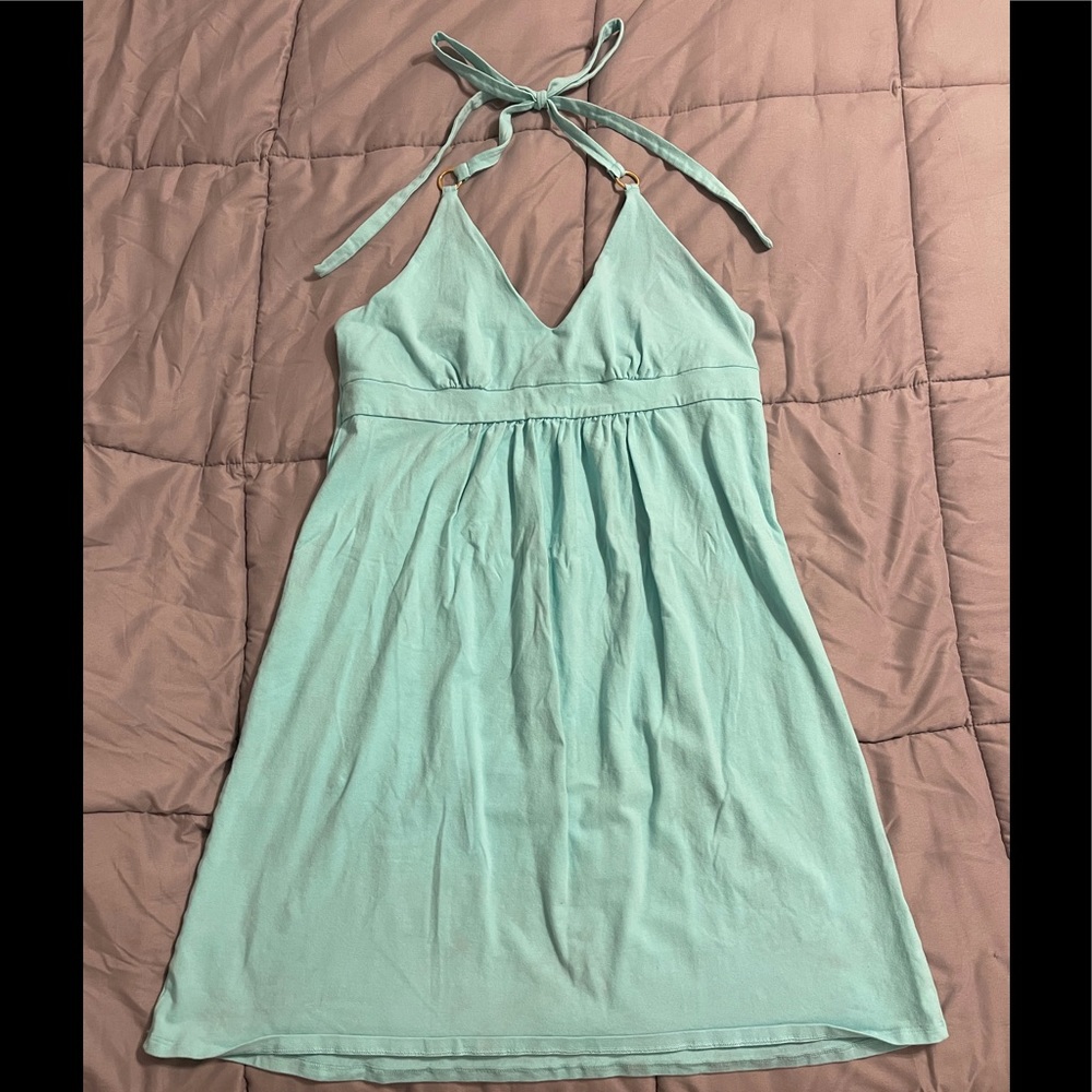 Sea foam green beach cover up beachwear dress XL